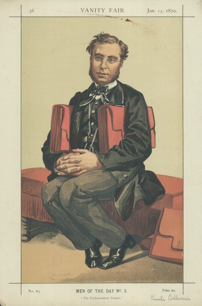 M Emile Ollivier door James Jacques Joseph Tissot